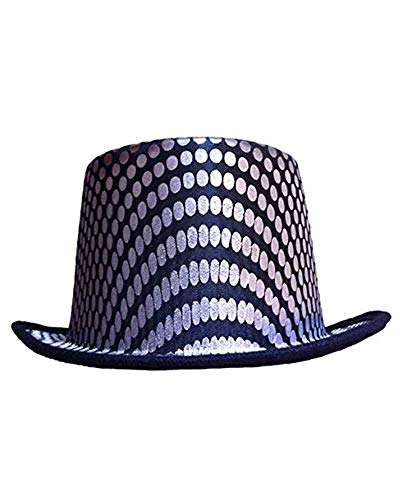 Dress Up America Silberner Quadratischer Zylinder – Schöner Hut Für Rollenspiele von Dress Up America