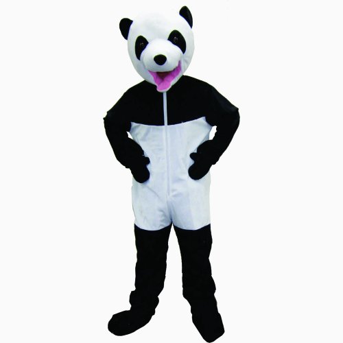 Dress Up America Süßes weiß-schwarzes Panda-Kostüm von Dress Up America