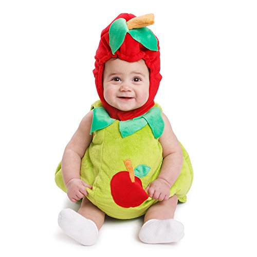 Dress Up America Zuckersüßes Apfelbaby-Kostüm - Größe 12-24 Monate, green and red, größe 12-24 monate (gewicht: 10-13,5 kg, höhe: 74-86 cm) Dress Up America Zuckersüßes Apfelbaby-Kostüm - Größe 12-24 Monate, green and red, größe 12-24 monate (gewicht: 10-13,5 kg, höhe: 74-86 cm) von Dress Up America