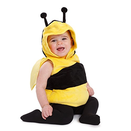 Dress Up America Bee Kostüm – Bienenkostüm kinder - Kleinkind Fuzzy Bee Halloween Kostüm & Outfit für Kinder von Dress Up America
