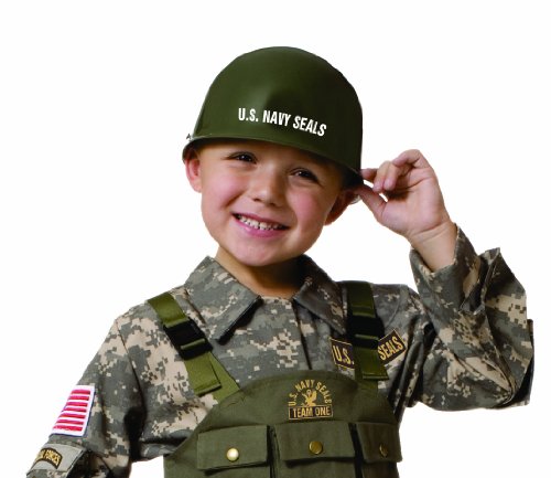 Dress Up America Kinder Navy Seal Helm - Kinder Rollenspiel Zubehör von Dress Up America