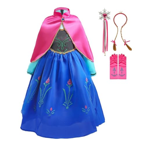 Dressy Daisy Kleine Mädchen Eisprinzessin Schwester Kostüm Kleider Geburtstag Halloween Weihnachten Fancy Party Outfit mit Zubehör Größe 10 Dressy Daisy Kleine Mädchen Eisprinzessin Schwester Kostüm Kleider Geburtstag Halloween Weihnachten Fancy Party Outfit mit Zubehör Größe 10 von Dressy Daisy