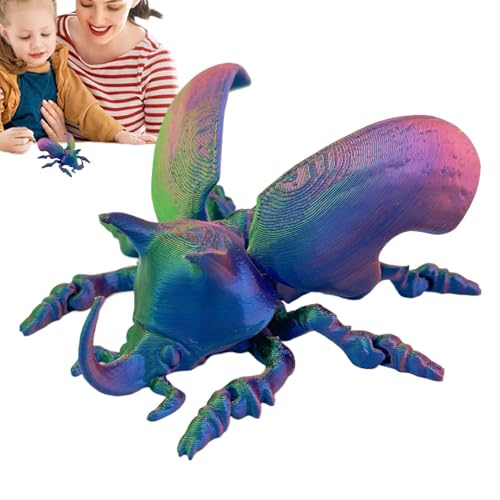 Dreuhuing Flexibles -gedrucktes Tier, gedrucktes Zappelspielzeug, Druck Flexibles Zappelspielzeug mit Tieren, Einzigartiges Desktop-Tiermodell-Ornament für, Mädchen, Kinder, Erwachsene Dreuhuing Flexibles -gedrucktes Tier, gedrucktes Zappelspielzeug, Druck Flexibles Zappelspielzeug mit Tieren, Einzigartiges Desktop-Tiermodell-Ornament für, Mädchen, Kinder, Erwachsene von Dreuhuing