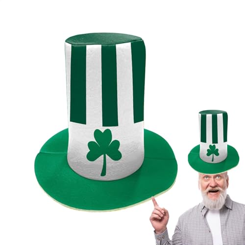 Dreuhuing Grüner Hut zum St. Patrick's Day, Kobold, Kopfbedeckung, Foto-Requisiten, Partyzubehör, grüne Baumspitze, Kostümzubehör für Erwachsene und Jugendliche Dreuhuing Grüner Hut zum St. Patrick's Day, Kobold, Kopfbedeckung, Foto-Requisiten, Partyzubehör, grüne Baumspitze, Kostümzubehör für Erwachsene und Jugendliche von Dreuhuing
