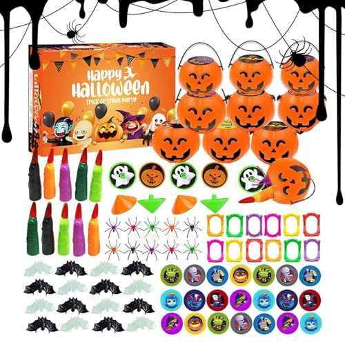 Dreuhuing Halloween Partygeschenke - Spielzeug Für Halloween Fest - Streiche Gothic Deko Spiel Für Mädchen Schule Aktivitäten von Dreuhuing