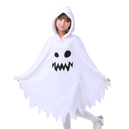 Dreuhuing Mädchen kostüm Kinder | Umhang Outfit | Leuchtendes Verkleidungskleid Für Kinder Halloween Maskerade Bühnenauftritt Cosplay Familienfest Feier von Dreuhuing
