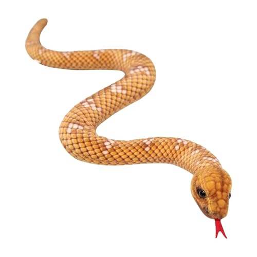 Dreuhuing Schlangeplüsch, Schlangengefüllte Tier - Party Cobra Streichprops - 39 Zoll Plüsch gefülltes realistisch Dreuhuing Schlangeplüsch, Schlangengefüllte Tier - Party Cobra Streichprops - 39 Zoll Plüsch gefülltes realistisch von Dreuhuing