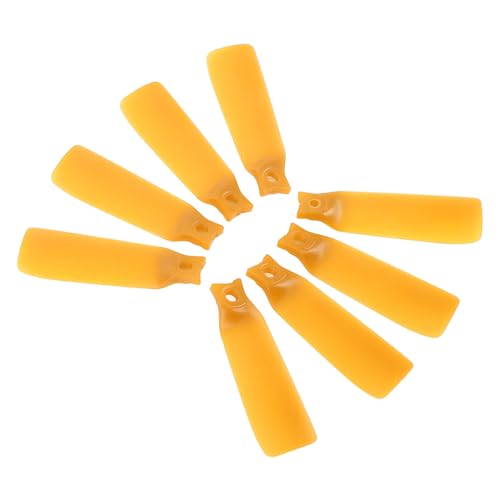 8PCS -Drohnen -Propeller, Leichte Klingen mit Geringem Geräusch, mit Schraubendreher für Flip -Drohne (ORANGE) von Drfeify