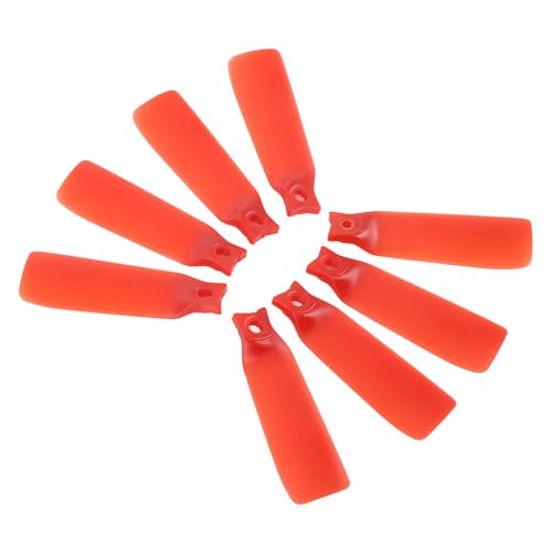 8PCS -Drohnen -Propeller, Leichte Klingen mit Geringem Geräusch, mit Schraubendreher für Flip -Drohne (Rot (1,0 mm Dicke)) von Drfeify