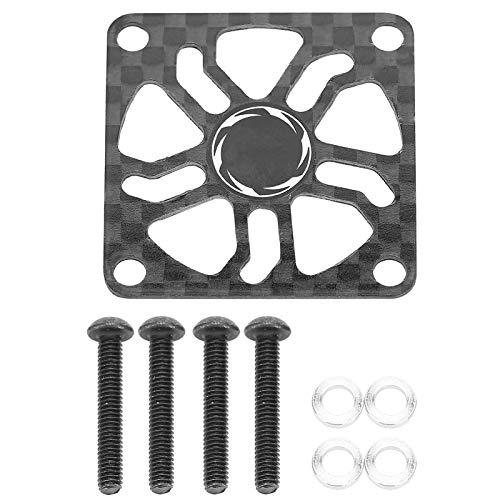 Abdeckung des RC-Lüfters, Schutzabdeckung des Lüfters für Elektromotoren Passend Electric refit Parts für RC-Motor/elektrisch geregelte Lüfterhaube(30mm)Modellauto-Zubehör von Drfeify