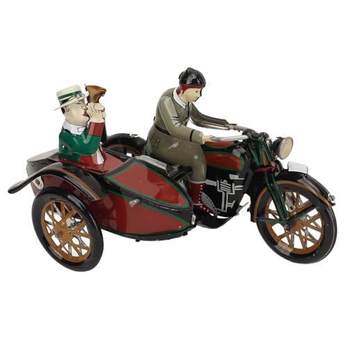 Aufzieh-Motorrad-Spielzeug, Vintage-Stil, 3-rädriges Motorrad, Aufzieh-Spielzeug, Sammlerstück, Dekoration für Zuhause, Büro, Bars, Cafés Aufzieh-Motorrad-Spielzeug, Vintage-Stil, 3-rädriges Motorrad, Aufzieh-Spielzeug, Sammlerstück, Dekoration für Zuhause, Büro, Bars, Cafés von Drfeify
