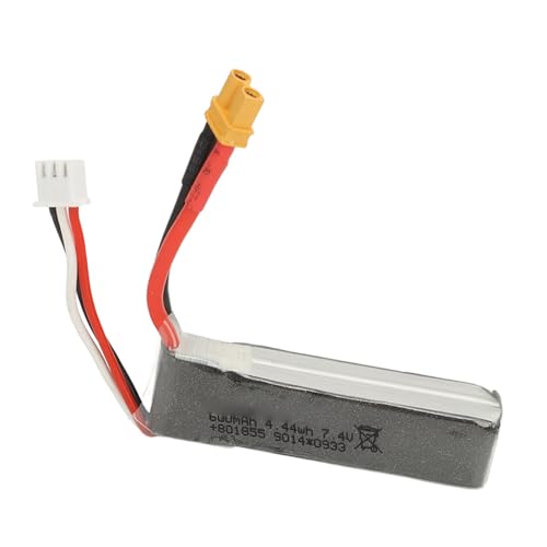 Dilwe 7,4 V Lipo-Akku, Robust und Stabil, Tragbarer Multi-Schutz-Lithium-Akku für WLtoys XK K130 600 MAh 45 C 2S Dilwe 7,4 V Lipo-Akku, Robust und Stabil, Tragbarer Multi-Schutz-Lithium-Akku für WLtoys XK K130 600 MAh 45 C 2S von Dilwe