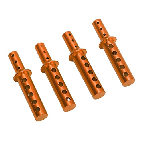 Drfeify 1/10 Gehäusesäule für Automobile mit Einer Autohäuserschnalle, Hochkanaler Aluminiumlegierung RC -Postkörper für 94111 94108 94188 RC -Auto, Einfach zu Bedienen, 8 Stücke DEL, Stabile (Gold) Drfeify 1/10 Gehäusesäule für Automobile mit Einer Autohäuserschnalle, Hochkanaler Aluminiumlegierung RC -Postkörper für 94111 94108 94188 RC -Auto, Einfach zu Bedienen, 8 Stücke DEL, Stabile (Gold) von Drfeify