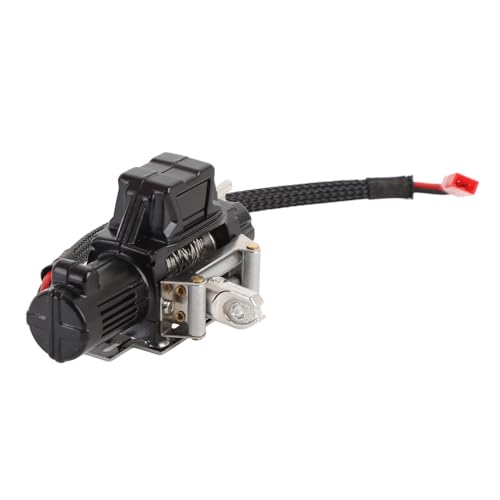 Drfeify 1/10 Metall -Metall -RC -Simulation Winch, RC Crawler Accessoire, Ersatzteil für SCX10 RC -Auto, Modellfahrzeugbegeisterte (Black) von Drfeify