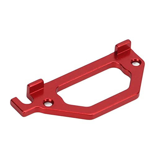Drfeify 1/18 RC Servo Mount Aluminium Aluminium -Montageunterstützung, Verbessert die Festigkeit, Latrax Teton (Rot) von Drfeify
