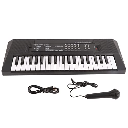 Drfeify 37 Tasten Klavier, Elektronisches Tastatur Digitales Klavier mit Integriertem Lautsprechermikrofon, Tragbares Unterricht Elektrischer Musikalischer Tastatur für Anfänger für Drfeify 37 Tasten Klavier, Elektronisches Tastatur Digitales Klavier mit Integriertem Lautsprechermikrofon, Tragbares Unterricht Elektrischer Musikalischer Tastatur für Anfänger für von Drfeify