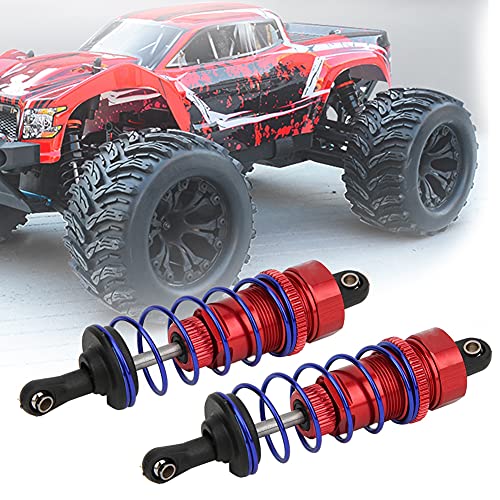 Drfeify 92 Mm RC -Autoschockdämpfer, Ausgezeichnete Handwerkskunst für Hongnor -LRP Hobbyisten, Goldene Farbe, 2pcs (Rot) von Drfeify