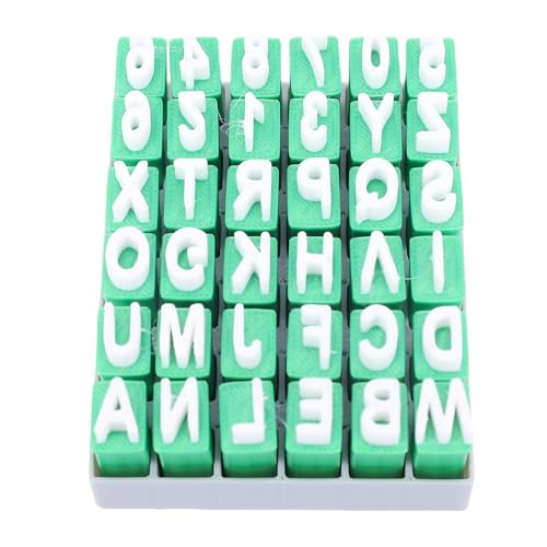 Drfeify Alphabet -Briefmarken für Ton -Töpferwaren, Nummer und Alphabet Symbole Kleiner Presse Fondant Embosser DIY -Werkzeug Drfeify Alphabet -Briefmarken für Ton -Töpferwaren, Nummer und Alphabet Symbole Kleiner Presse Fondant Embosser DIY -Werkzeug von Drfeify