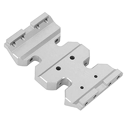 Drfeify Aluminiumlegierung RC -Getriebehalter Langlebiger Upgrade -Teil für RGT 136100 1/10 Crawler Car (Silber 680027S) von Drfeify