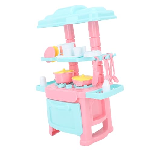 Drfeify Bildungsspielzeugküchenspielzeug Set Angereichertes Accessoires Kinderküchen Spielset mit Reichlich Lebensmittelzutaten, Interaktives Spiel, Dream Kitchen Set Drfeify Bildungsspielzeugküchenspielzeug Set Angereichertes Accessoires Kinderküchen Spielset mit Reichlich Lebensmittelzutaten, Interaktives Spiel, Dream Kitchen Set von Drfeify