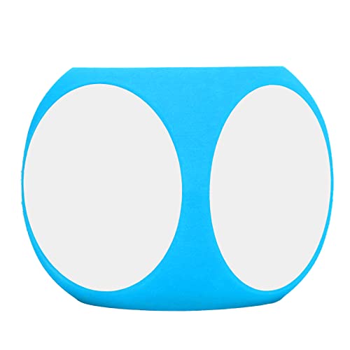 Drfeify Blanko-Würfel, Design Zumchriften und Abwischen, Multifungionaler Unterricht, Blanko-Würfel für Schüler Im Kindergarten und Dareugern (Blau (Blue) von Drfeify