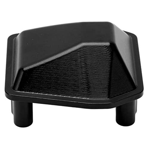 Drfeify Differentielle Abdeckung der Aluminiumlegierachse Zum Abkühlen für das Axiale AXI05000 1/6 RC Axial Müllauto, Update -Zubehör (Black) von Drfeify