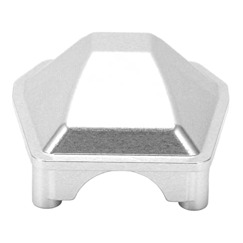 Drfeify Differentielle Abdeckung der Aluminiumlegierachse Zum Abkühlen für das Axiale AXI05000 1/6 RC Axial Müllauto, Update -Zubehör (Silver) von Drfeify