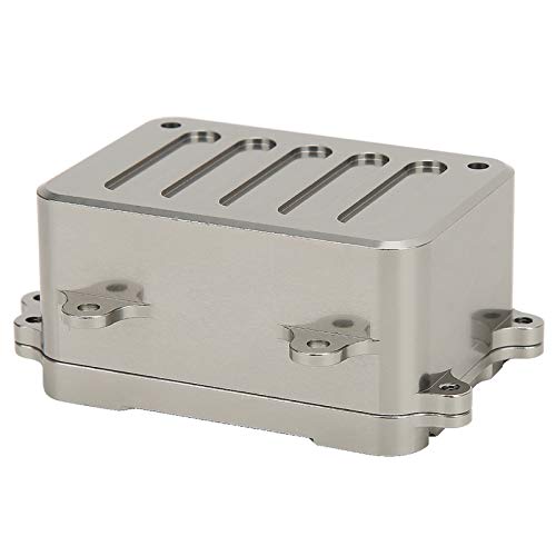 Drfeify Empfängerbox aus Metall für einen SCX10 1/10 RC Auto-Tracker und bequeme Installation, ideal für Enthusiasten Drfeify Empfängerbox aus Metall für einen SCX10 1/10 RC Auto-Tracker und bequeme Installation, ideal für Enthusiasten von Drfeify