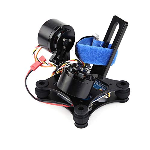 Drfeify Gimbal Board BGC 2.2, Metall Brushless Gimbal Board BGC 2.2 Passend Car Model Parts für 3/3+ / 4 Kamera RC Drone Quadcopter Teile(Schwarz) Model Toy von Drfeify