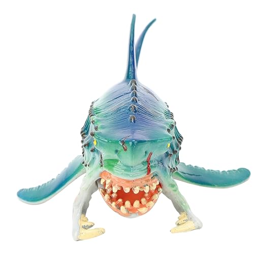 Drfeify Haie Modell Spielzug Kunstoff Haie Figur Simulation Spielzug Tier Figuren Modell für Einrichtungsggenstände (M-1332 Monsterfisch (Maul Kann Geöhnet und (M-1332 Monsterfisch (der Mund kann von Drfeify
