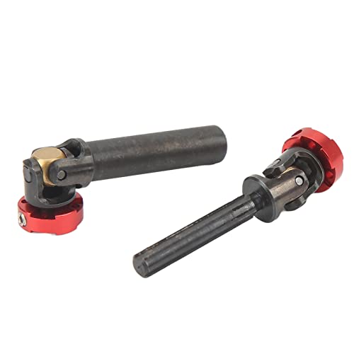 Drfeify Hochfestigkeitsübertragungsachse für RC -Autos, Leichter Edelstahlteil Zum Besseren Handling, Ideal für Lüfter und Enthusiasten (70-90 mm) von Drfeify