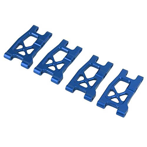 Drfeify Hochwertige Aluminium -Suspensionsarme Set Einfach für Latrax Teton, Desert Prerunner 1/18 RC -Auto Upgrade (Blue) von Drfeify