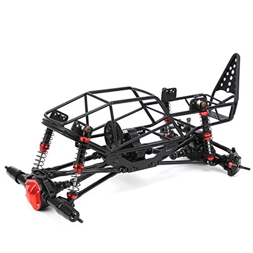 Drfeify Hochwertiges Metall-RC-Automotionsrahmen für Axiale SCX10 90022 90027 1/10 Klettermodell, Exquisite Details RC-Metallrahmen, Einfach zu Verwenden für Kletterbegeisterte. Schwarzes Drfeify Hochwertiges Metall-RC-Automotionsrahmen für Axiale SCX10 90022 90027 1/10 Klettermodell, Exquisite Details RC-Metallrahmen, Einfach zu Verwenden für Kletterbegeisterte. Schwarzes von Drfeify