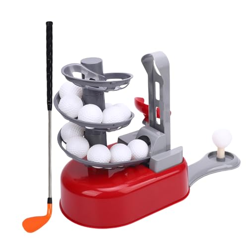 Drfeify Kids Club Ball Toy Set, Tragbares Modulares Fußstreik -Design -Club -Ballspiel für Kleinkinder für Kleinkinder -Sportspielzeuge Im Innenbereich Outdoor Outdoor (Rot) von Drfeify