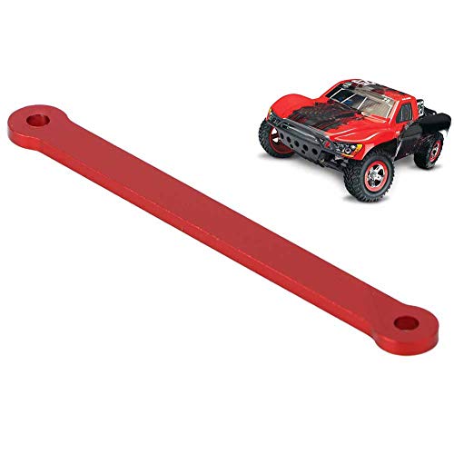 Drfeify Langlebige Aluminiumlegierung Vorderarmanbleisbar Wunderbarer Ersatz für Slash 1:10 RC -Auto, für Slash 2, Rustler 2, Stampede, Nitro Rustler, Nitro Slash2 (Rot) von Drfeify