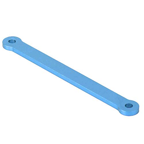 Drfeify Langlebige Aluminiumlegierung Vorderarmanbleisbar Wunderbarer Ersatz für Slash 1:10 RC -Auto, für Slash 2, Rustler 2, Stampede, Nitro Rustler, Nitro Slash2 (hellblau) von Drfeify