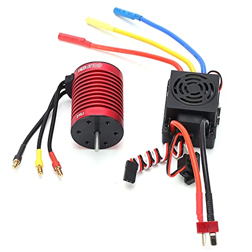 Drfeify Leistungsstarker F540 4370kV Bürstenloser Motor und 60A Bürstenloser ESC -Set, Hervorragende Beschleunigung für Wettbewerbsfähige RC -Rennfahrer von Drfeify