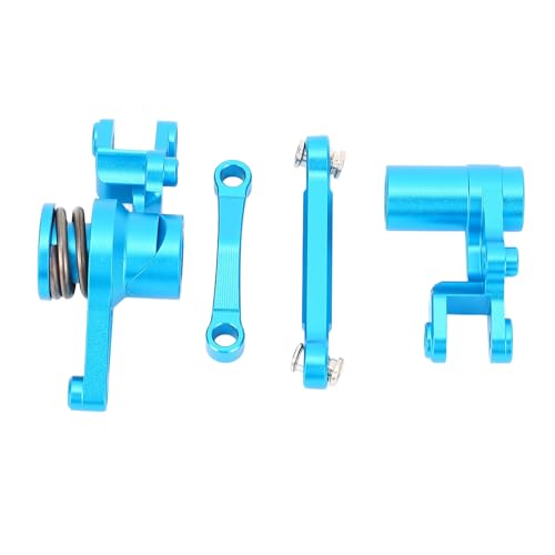 Drfeify Lenk Block aus RC-Caster-Block aus Aluminium Legierung, Hohe Steifigkeit, Genaue Passform, Größere Strukturelle Integrität für BL-2S Slash 4 X4 LKWs (Himmelblau) von Drfeify