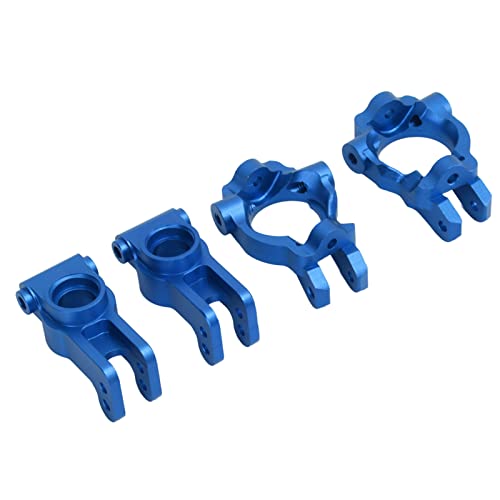 Drfeify Metallfront -C -Hubs Spindelträger und Hintere Hub Träger für Losi Lasernut U4 RC Auto, Starke und Langlebige Upgrade Teile für Lebensechter Aussehen (Blue) von Drfeify