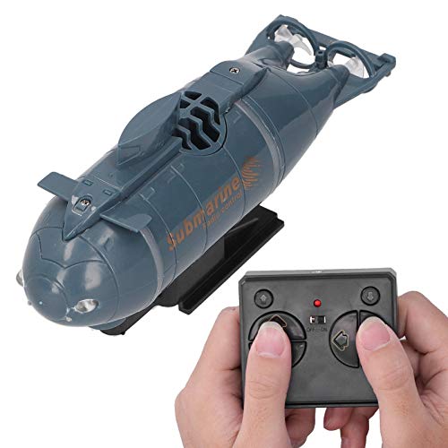 Drfeify Mini Electric U-Boot, 2.4G Wireless 6 Channel RC U-Boot Wasserdicht Mini Electric Diving Boat Spielzeug Effector für Kinder(Blau) von Drfeify