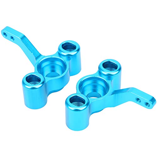 Drfeify Mode Aluminiumlegierung Vordere Lenkknöchel für HSP RC -Auto, Brilliant Farben RC Frontlenkknöchel für 1/10 Auto, 2pcs Accessoires (Blue) von Drfeify