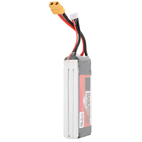 Drfeify RC 11,1 V LiPo-Akku, 2200 MAh 45C 3S Akku mit XT60-Stecker für RC Racing Drone Helicopter Car Model Drfeify RC 11,1 V LiPo-Akku, 2200 MAh 45C 3S Akku mit XT60-Stecker für RC Racing Drone Helicopter Car Model von Drfeify