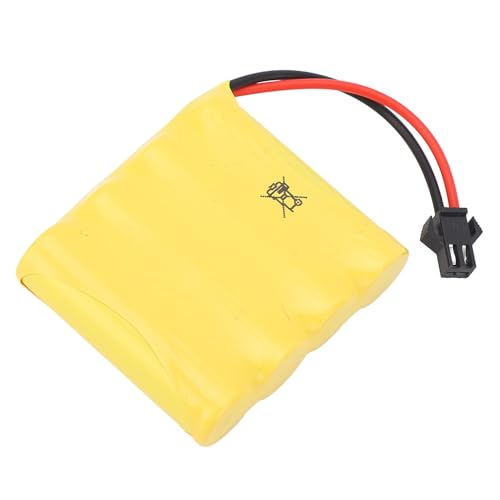 Drfeify RC-Auto-Lithiumbatterie, 4,8 V, 700 MAh, Wiederaufladbarer Akku mit SM 2P-Stecker für 1/18 RC-Truck-Ersatzteile von Drfeify
