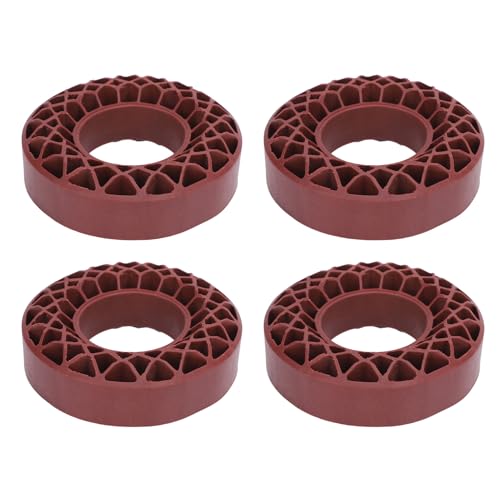 Drfeify RC -Auto -Reifeneinsätze, 4pcs 1,9 Zoll Silikonrad -Reifeneinsätze für 1/10 RC Crawler Car Upgrade (Kupfer) von Drfeify