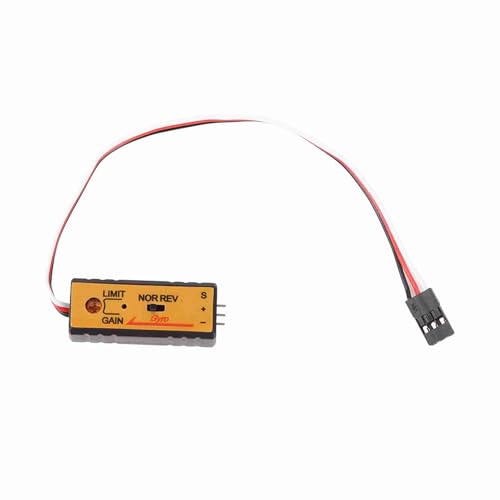 Drfeify RC-Car-Gyro-Stabilisator, RC-Gyro-Controller-Modul, Upgrade-Teile für RC-Car-Boot von Drfeify