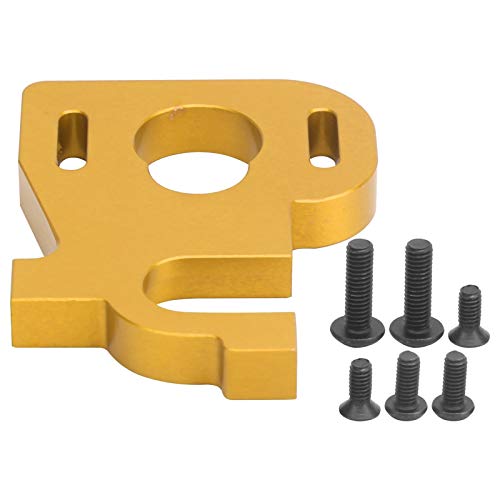 Drfeify RC Car Mount Sitzhalter Ersatzteile aus Aluminiumlegierung für Wltoys im Maßstab 1:14 144001 RC-Modellautos(Gold), Zubehör für Modellautos von Drfeify