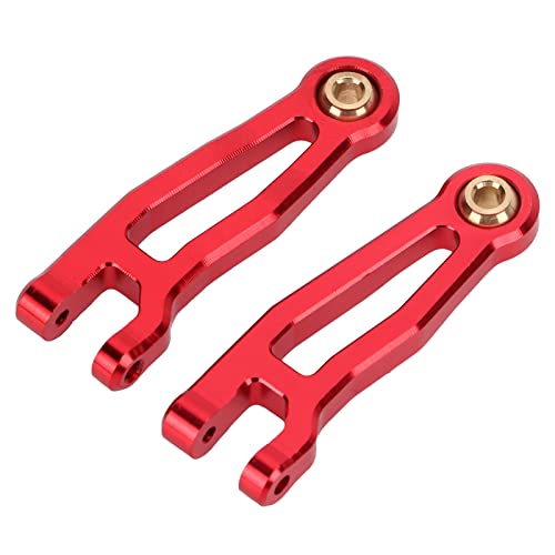 Drfeify RC Car Swing Arm Metal Upgrade Teile Aluminiumlegierung Vordere Heckarme Schön Praktisch für SG1603/SG1604 (Rot) von Drfeify