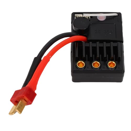 Drfeify RC Electronic Speed ​​Controller, Metallplastisch Bürstenloser ESC für SCY 18101pro 18103pro RC Auto von Drfeify