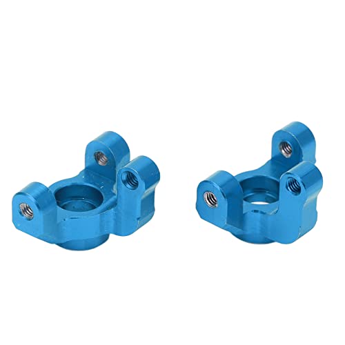 Drfeify RC Frontlenkwollbecher Realistisch und Kühl, Aluminiumlegierung für Losi Mini T 2.0 1/18 Stadium -LKW, 2PCS (Blue) von Drfeify