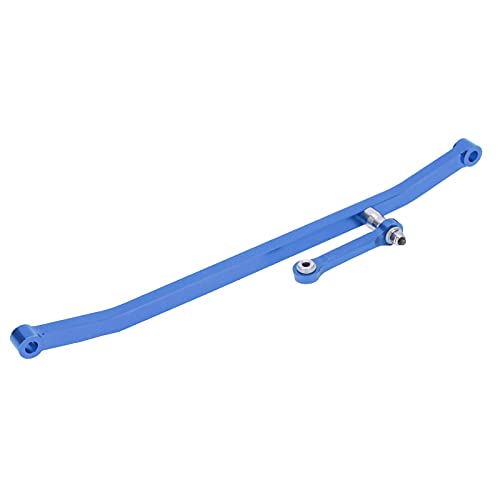 RC-Gest?ngestange, leichtes Aluminiumlegierungs-Lenkstangen-Set hochfest Playing Accessories für LOSI LMT SOLID AXLE 1/8 RC Car(Blau) von Drfeify